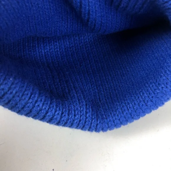 TNF The North Face Reversible Logo Scarf NWT Bold 2 Tone Design & PomPom Beanie - Picture 7 of 13